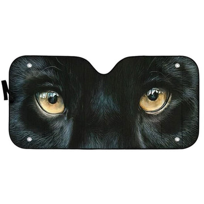 Panther Eyes Car Auto Sun Shades Windshield Accessories Decor Gift