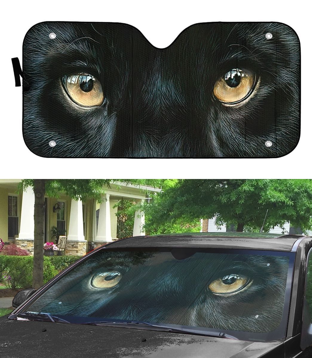 Gearhuman 3D Panther Eyes Car Sunshade
