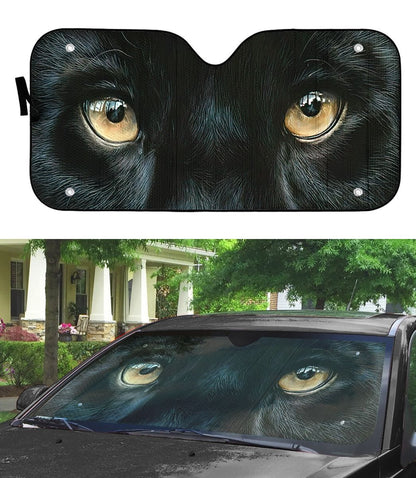 Gearhuman 3D Panther Eyes Car Sunshade