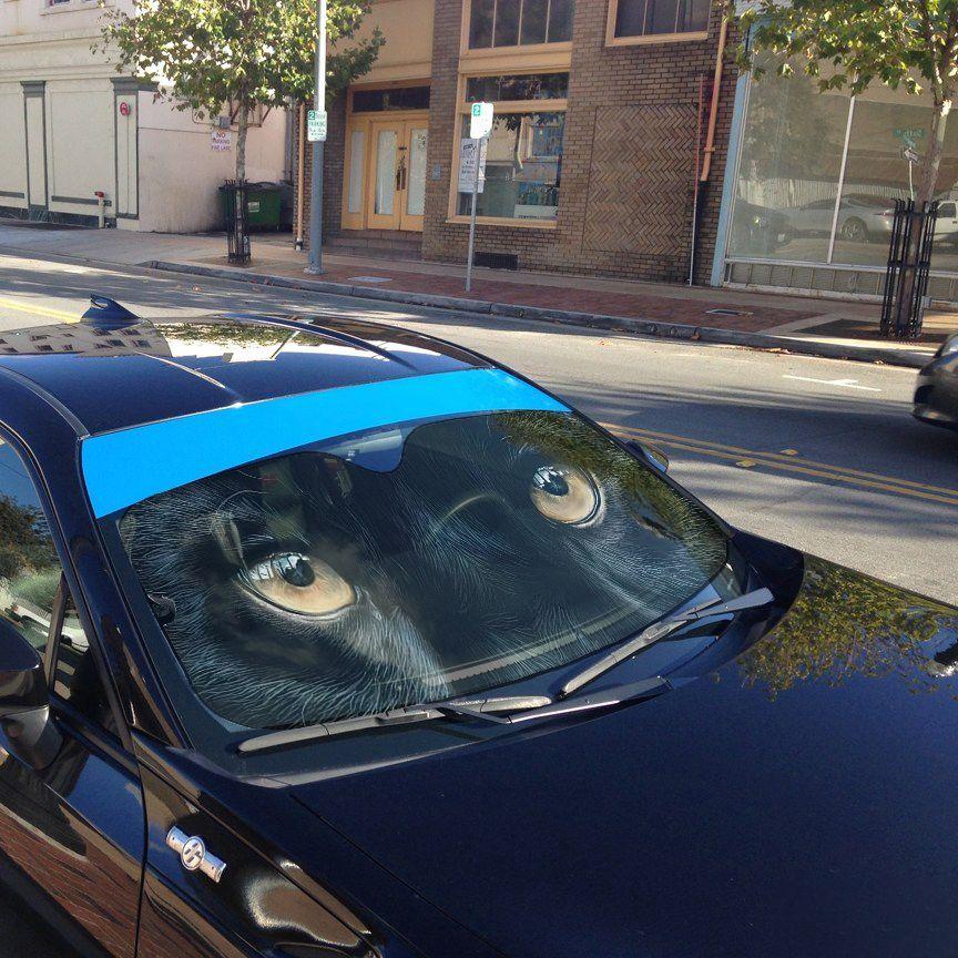 Gearhuman 3D Panther Eyes Car Sunshade
