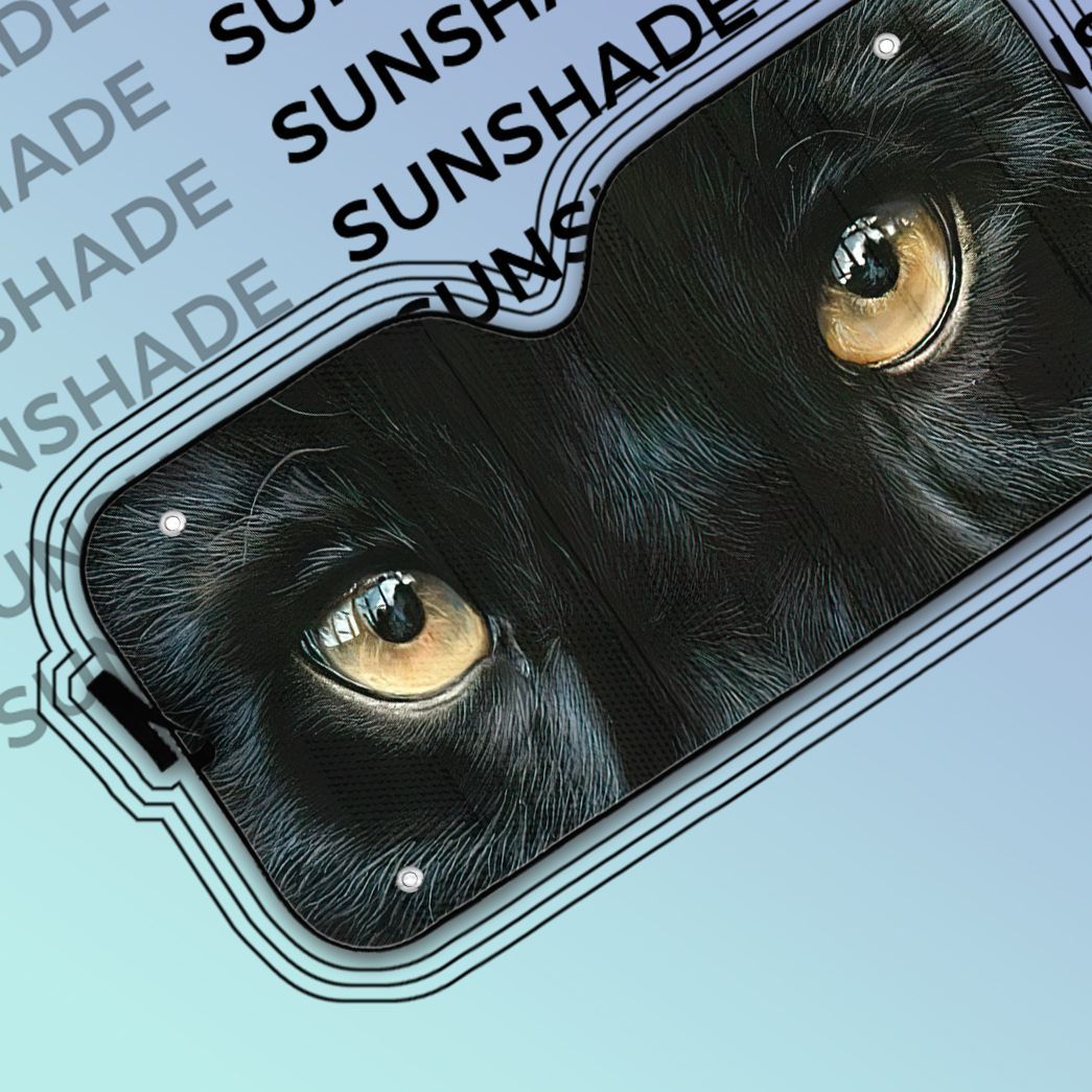 Gearhuman 3D Panther Eyes Car Sunshade