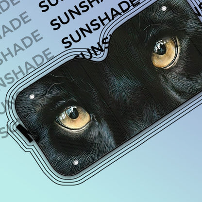 Gearhuman 3D Panther Eyes Car Sunshade