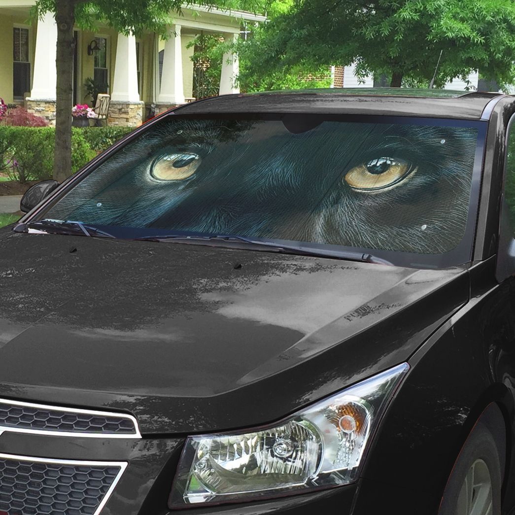 Gearhuman 3D Panther Eyes Car Sunshade