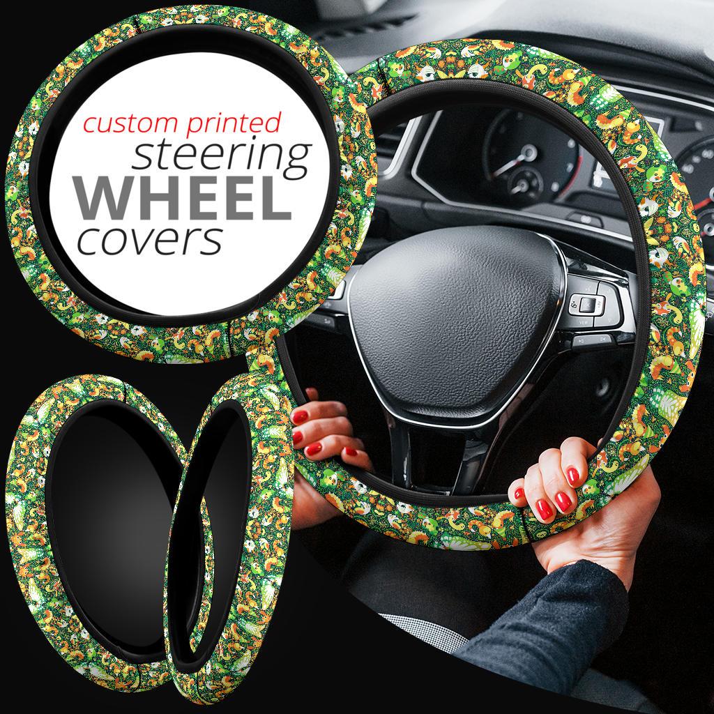 Pattern Car Steering Wheel Cover
