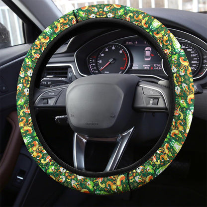 Pattern Car Steering Wheel Cover