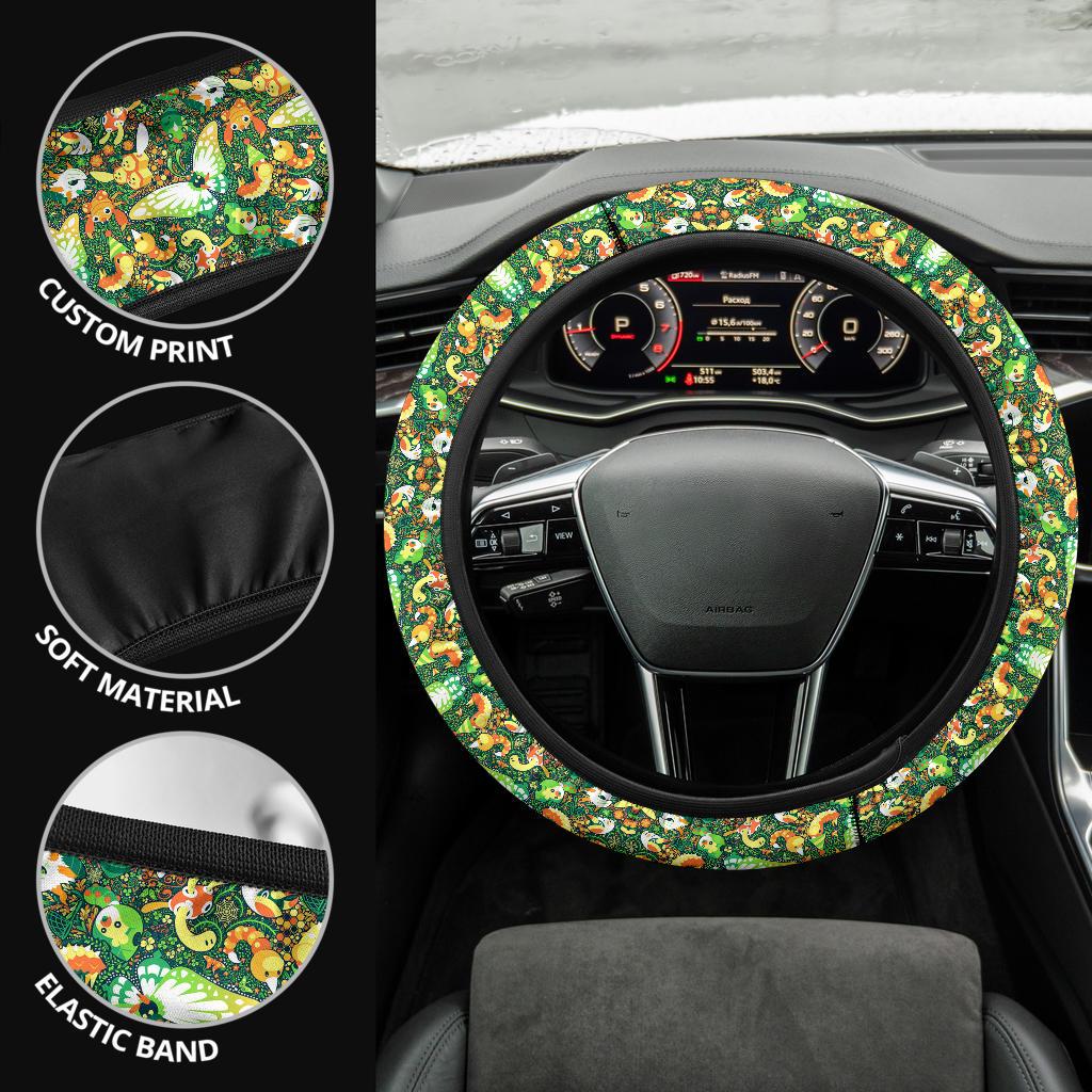 Pattern Car Steering Wheel Cover