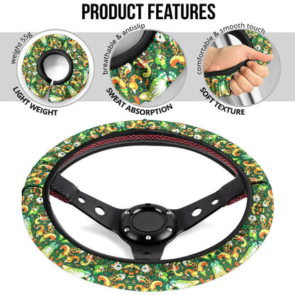 Pattern Car Steering Wheel Cover