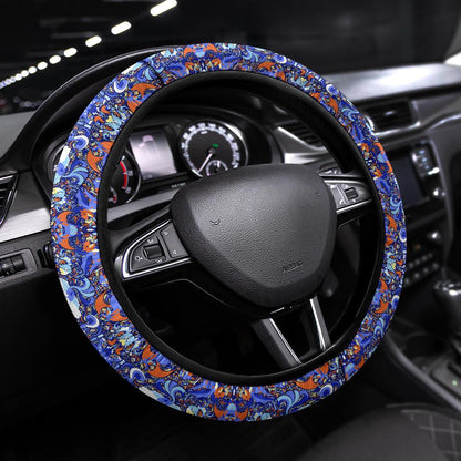 Pattern Dragon Car Steering Wheel Cover 1