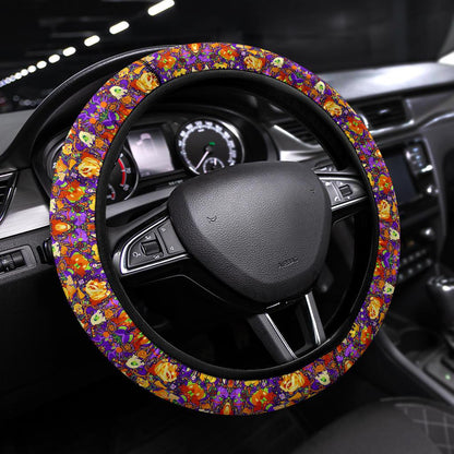 Pattern Halloween Car Steering Wheel Cover