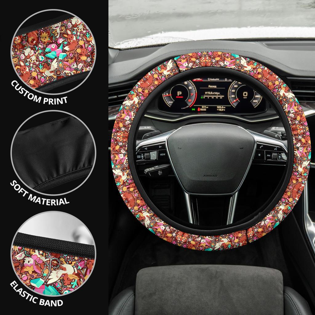 Pattern Style Car Steering Wheel Cover