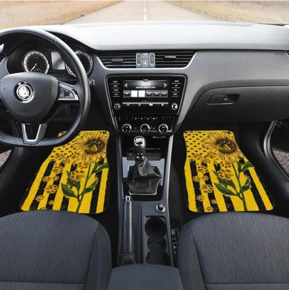 Paws Sunflower Car Floor Mats Custom You Are My Sunshine Car Accessories