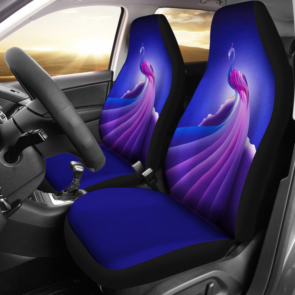 Peacock Car Seat Cover
