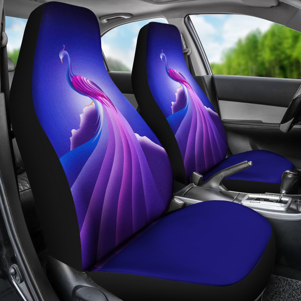 Peacock Car Seat Cover