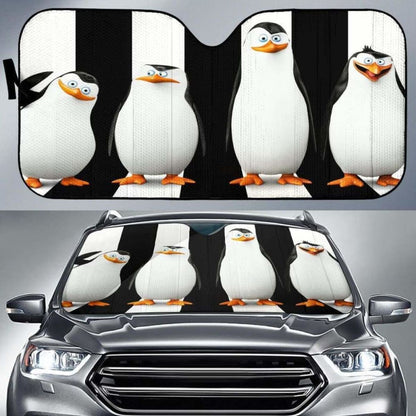Penguins Of Madagascar Funny Auto Sun Shades 918b Universal Fit
