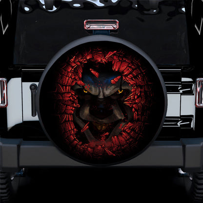 Pennywise IT Horror Break Wall Car Spare Tire Cover