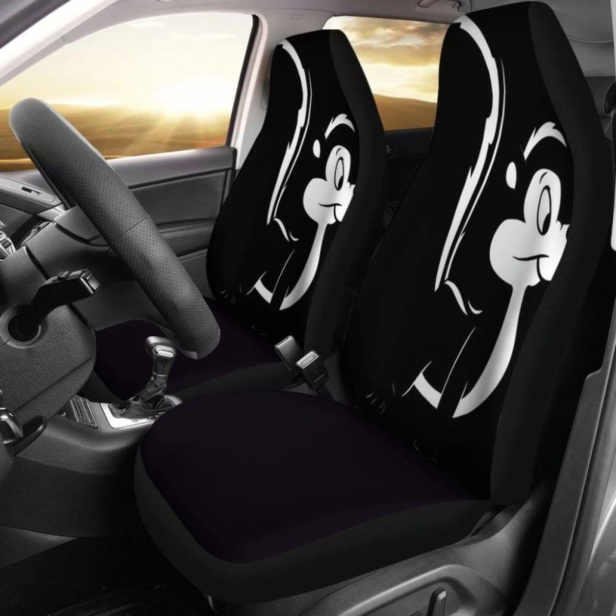 Pepe Le Pew Car Seat Covers Universal Fit 051012