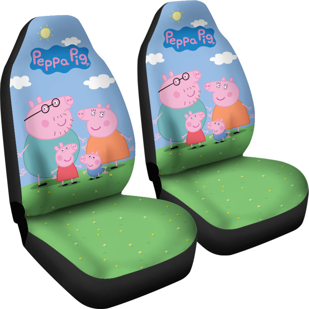 Peppa Pig Car Seat Covers Custom For Fans Ci221213-02