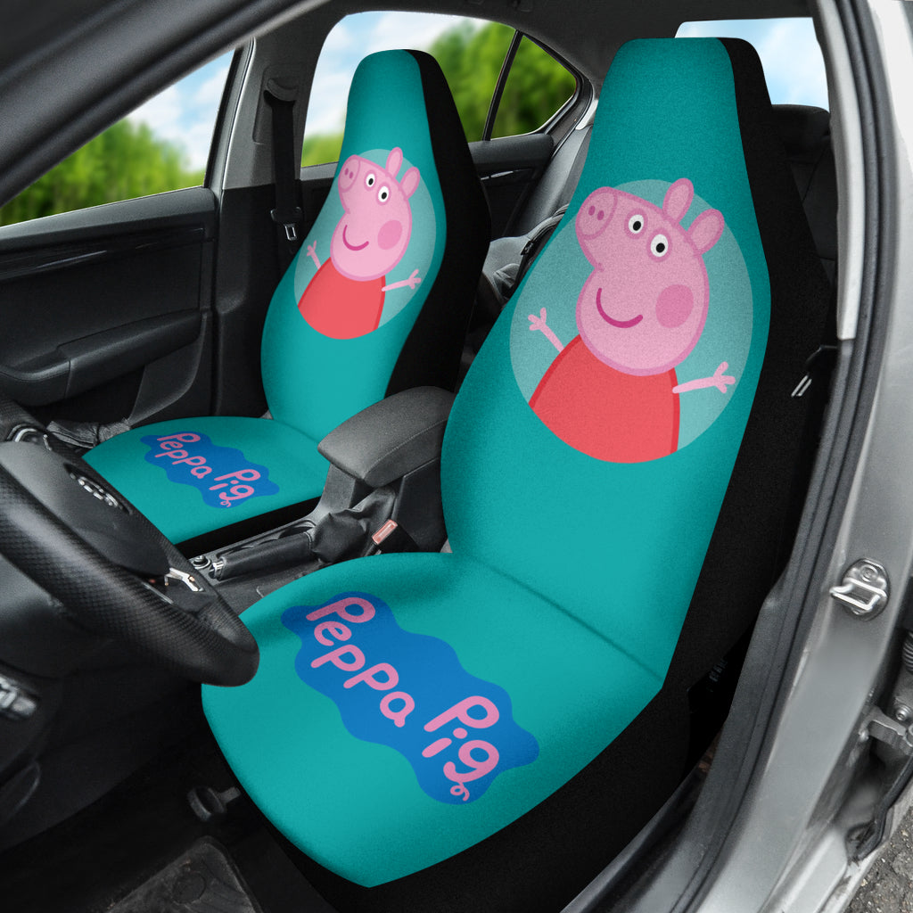 Peppa Pig Car Seat Covers Custom For Fans Ci221213-01