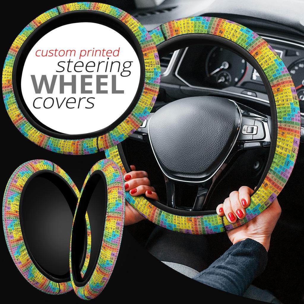 Periodic Table of Elements Anime Steering Wheel Cover