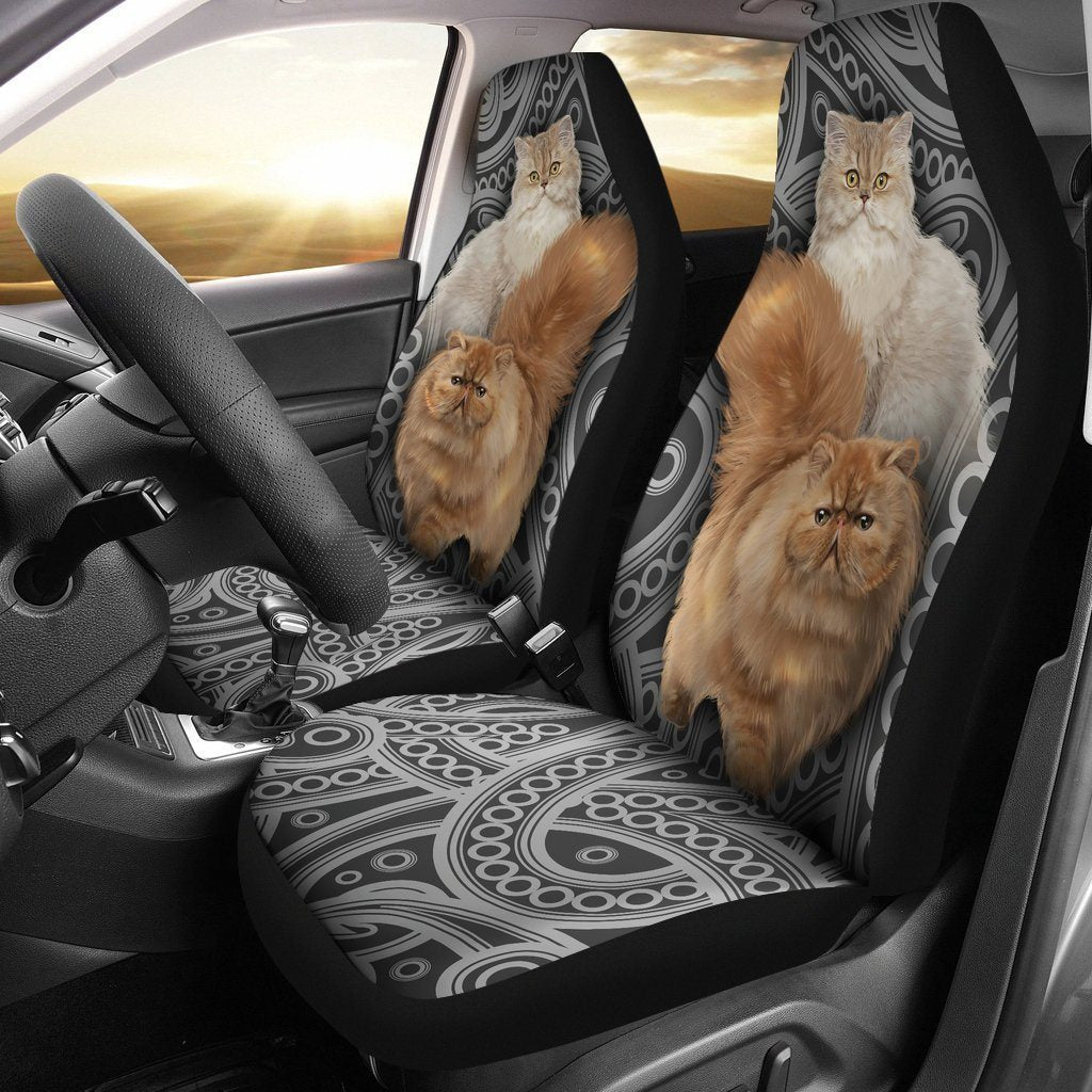 Persian Car Seat Covers Custom Cool Car Accessories For Cat Lovers