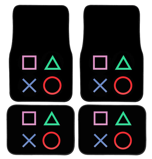 Personalised Custom Printed Gaming Controller Buttons Car Floor Mats Car Accessories