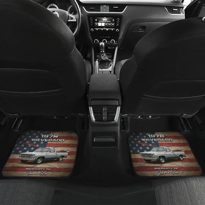 USA Flag Custom Floor Mats for Cars | PersonalizedFury - PersonalizedFury