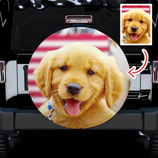 Personalized Custom Dog Funny Spare Tire Cover