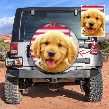 Personalized Custom Dog Funny Spare Tire Cover