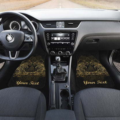 Personalized Gemini Car Floor Mats Custom Zodiac Sign Gemini Car Accessories