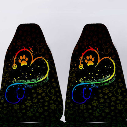 Personalized Nurse Car Seat Covers Custom Nurse Name Car Accessories