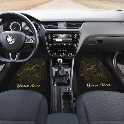 Personalized Sagittarius Car Floor Mats Custom Zodiac Sign Sagittarius Car Accessories