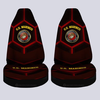Personalized U.S. Marine Corps Car Seat Covers Military Car Accessories