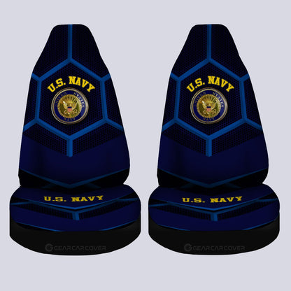 Personalized U.S. Navy Military Car Seat Covers Custom Name Car Accessories