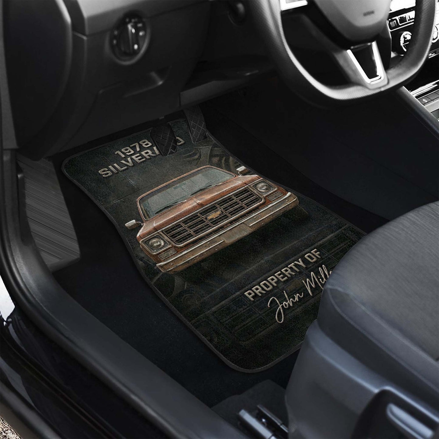 Custom Vintage Car Floor Mats | PersonalizedFury