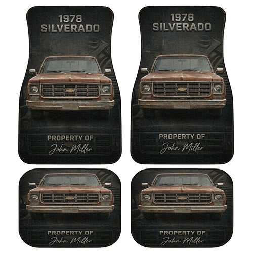 Custom Vintage Car Floor Mats | PersonalizedFury