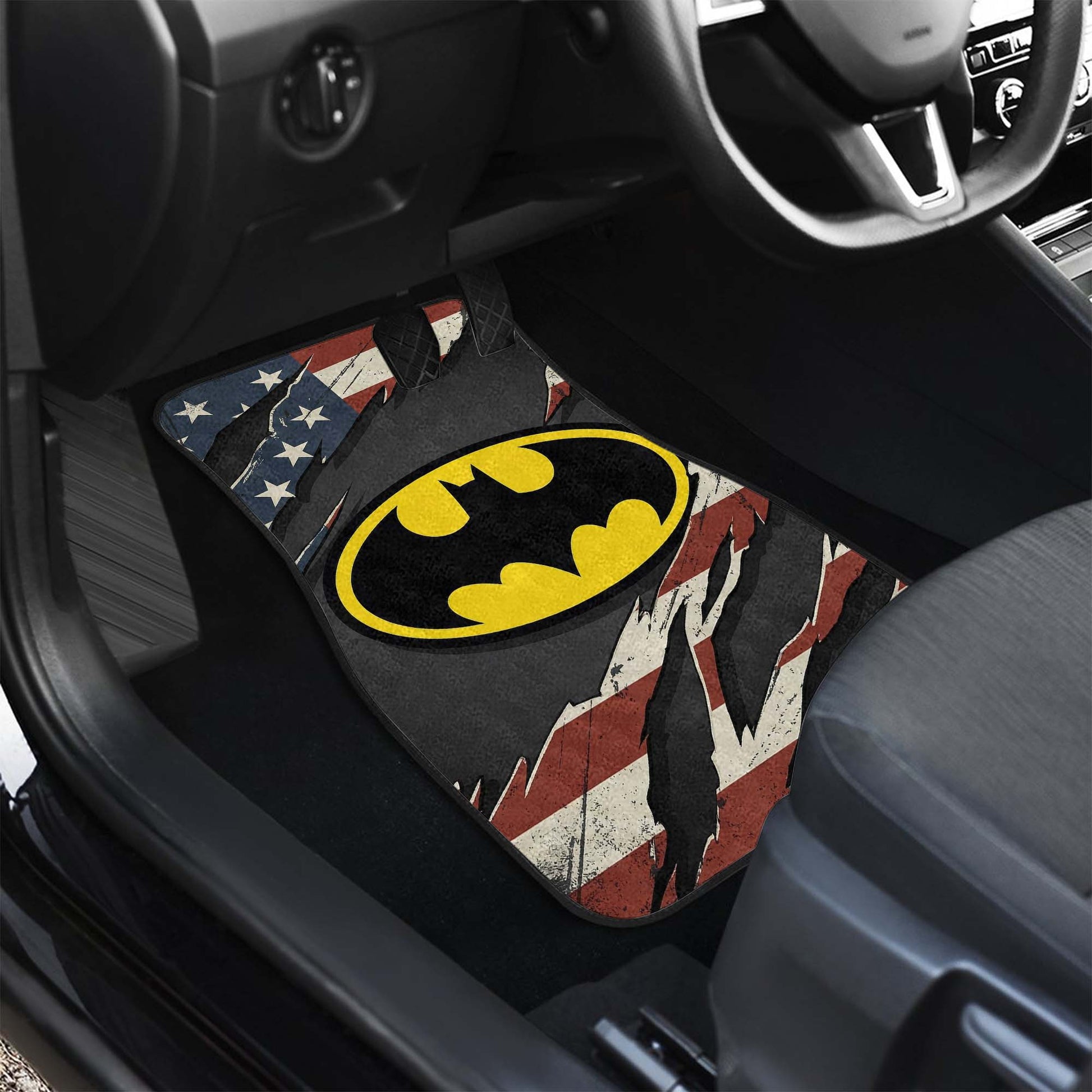 Batman Car Floor Mats - PersonalizedFury