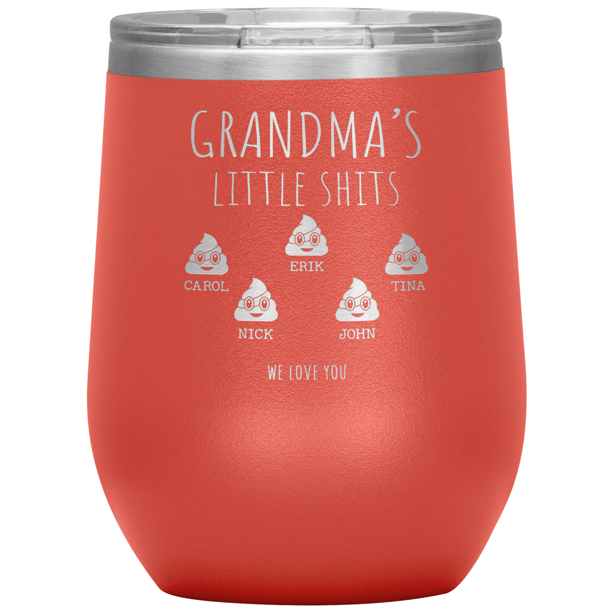 Personalized_Grandma_Tumbler_12oz_Wine_Tumbler_Coral_Mockup.png