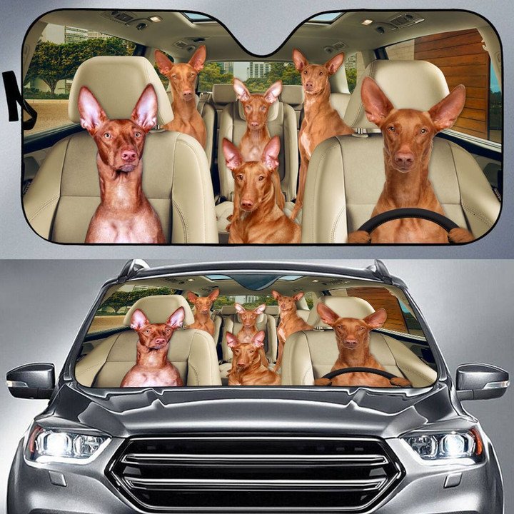 Pharaoh Hound All Over Printed 3D Sun Shade