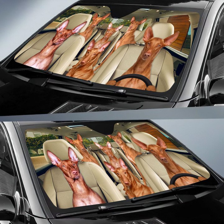 Pharaoh Hound All Over Printed 3D Sun Shade