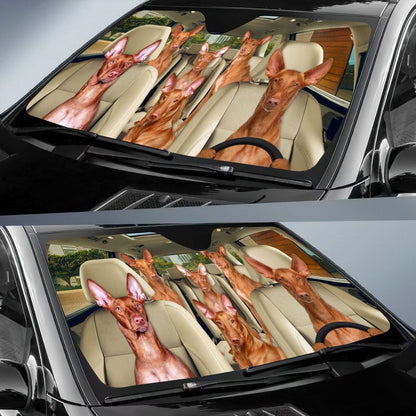 Pharaoh Hound All Over Printed 3D Sun Shade