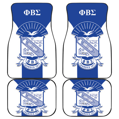 Phi Beta Sigma Fraternities Car Floor Mats Custom For Fans Ci230206-06