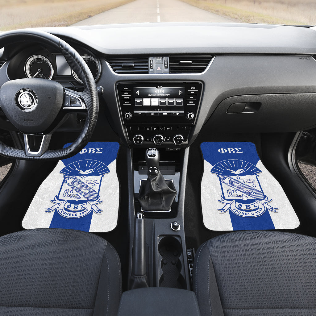 Phi Beta Sigma Fraternities Car Floor Mats Custom For Fans Ci230206-06