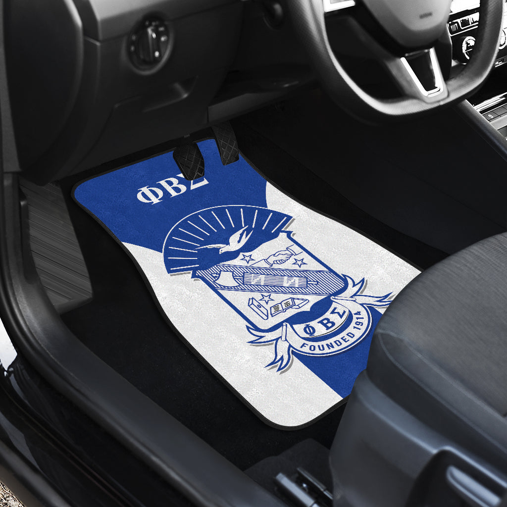 Phi Beta Sigma Fraternities Car Floor Mats Custom For Fans Ci230206-06
