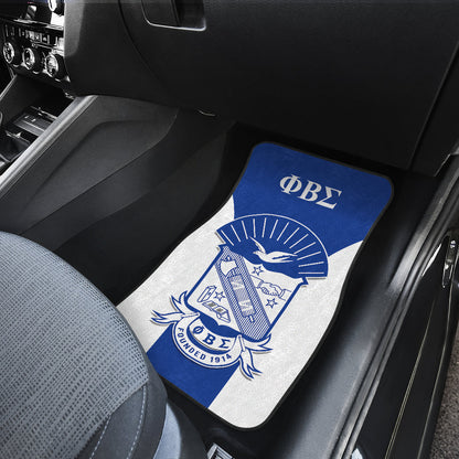 Phi Beta Sigma Fraternities Car Floor Mats Custom For Fans Ci230206-06
