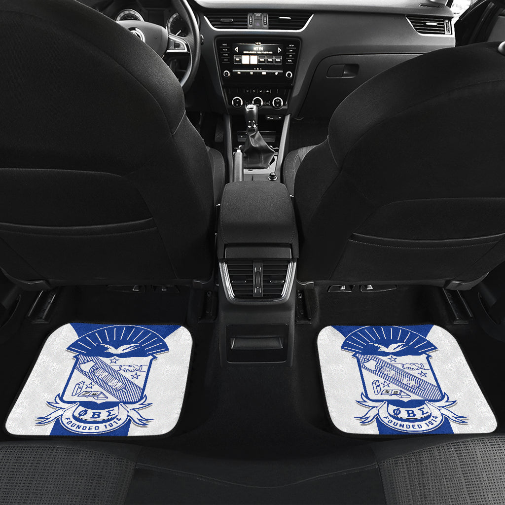Phi Beta Sigma Fraternities Car Floor Mats Custom For Fans Ci230206-06