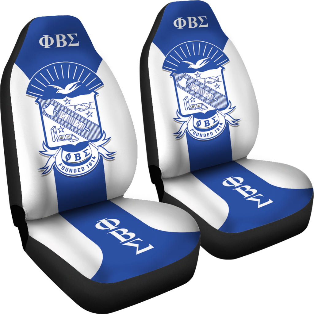 Phi Beta Sigma Fraternities Car Seat Covers Custom For Fans Ci230206-05