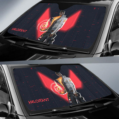 Phoenix Car Sunshade Custom Valorant Agent