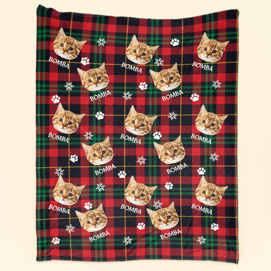 Christmas Pet - Personalized Photo Blanket