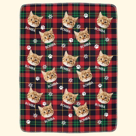 Christmas Pet - Personalized Photo Blanket