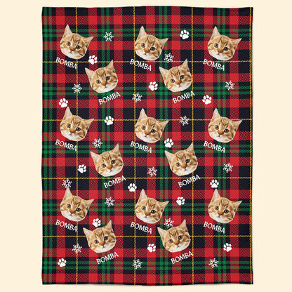 Christmas Pet - Personalized Photo Blanket
